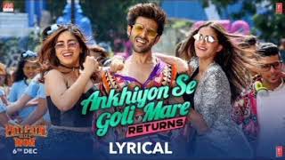 Ankhiyon Se Goli Maare | Kartik Aaryan, Bhumi Pednekar, Ananya Panday | Pati Patni Aur Woh
