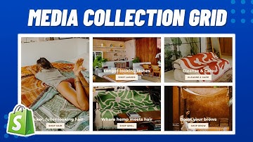 Add Media Collection/Product Grid to Shopify in 2024