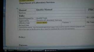 Product 1000: The Entire Quality Management System: Document Control Explained
