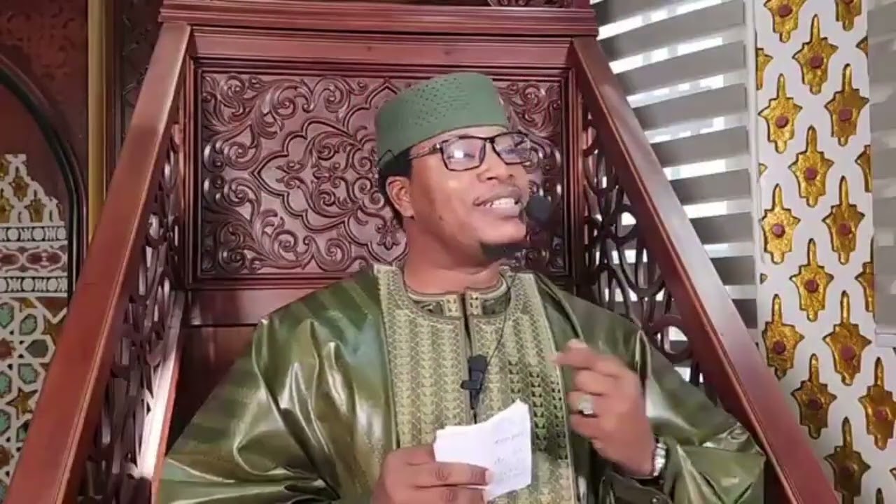 TAKE ADVANTAGE OF THE OPPORTUNITY ALLAH HAS BESTOWED UPON BEFORE YOU LOSE IT - SHEIKH MALIK MAIGA GH