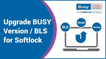 Upgrade BUSY Version / BLS for Softlock License (English)