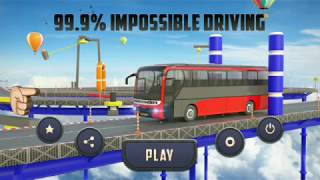 99% Impossible Bus Tracks Driving Simulator | Bus Games 2019 | New Bus 3D | Android GamePlay FHD screenshot 4