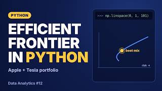 Details Efficient Frontier in Python: Two-Stock Portfolio Risk & Return | Python Data Analytics #12 News