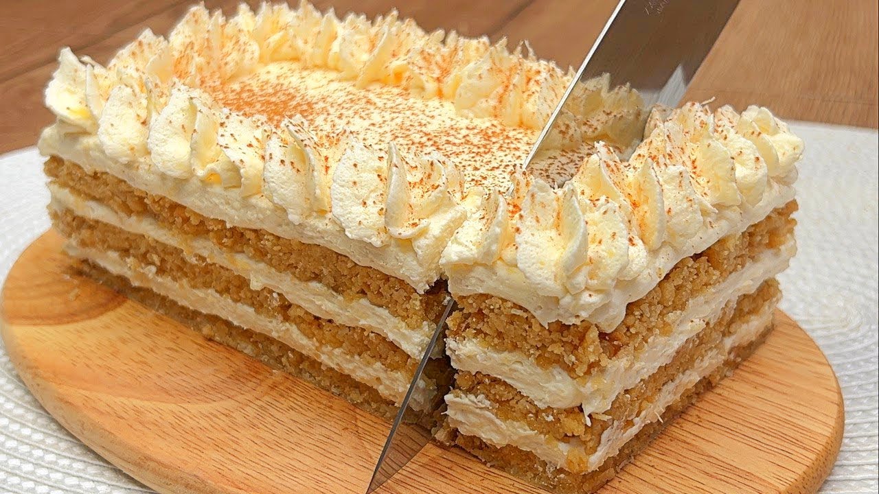 Самый вкусный домашний рождественский десерт за 15 минут! Рецепт без выпечки и муки!