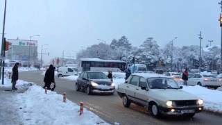 Erzincanda Karlı Bir Gün