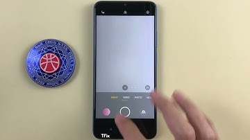 Level on camera on OPPO A16k Android 11