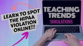 🔏Spot the HIPPA Violation - Teach Yourself Get a Job - HIPAA Part 2 Simulation Find The Hipaa Violations Part2