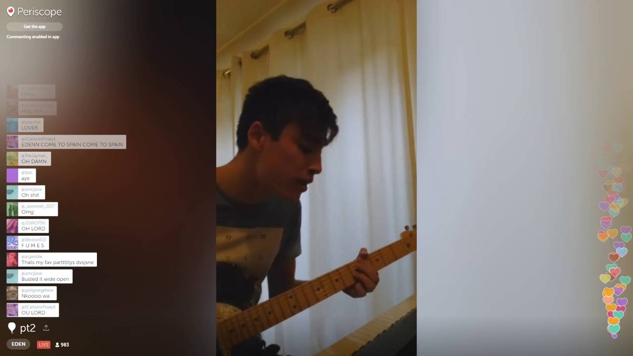 EDEN-Rock+Roll 8/22 Periscope