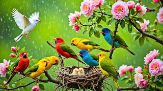 Soft Rain & Calming Piano 🌧️ Birds Singing + Healing Piano Music for Deep Relaxation, Meditation screenshot 5