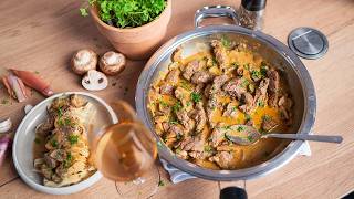Boeuf Stroganoff