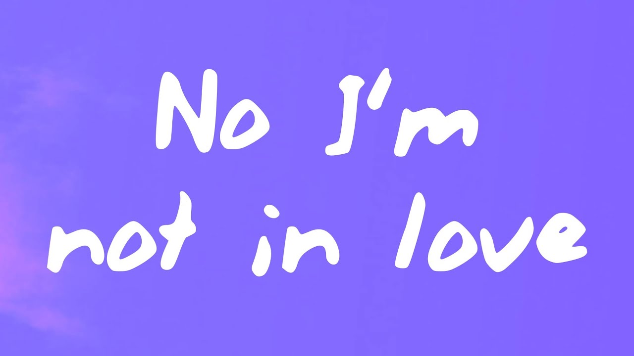 Tate McRae - No I'm not in love