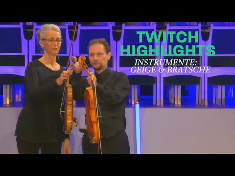 Twitch Highlights #7 - Instrumente: Geige und Bratsche