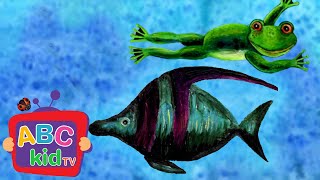 Learn the ABCs in Lower-Case: "f" is for fish and frog | ABC Kid TV Nursery Rhymes & Kids Songs