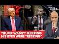 Trump Denies Sleeping In White House Meetings, Says his Eyes Were "Resting" | Firstpost America
