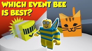 Which Event Bee is BEST? (BEE SWARM SIMULATOR)