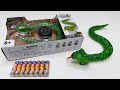 Unboxing RC Silver Ring Snake, School Bus, Spider-Man Spray Roadster, RC Dinosaur Stunt Car