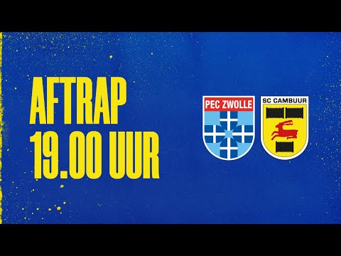 PEC Zwolle - SC Cambuur | Oefenwedstrijd | Livestream