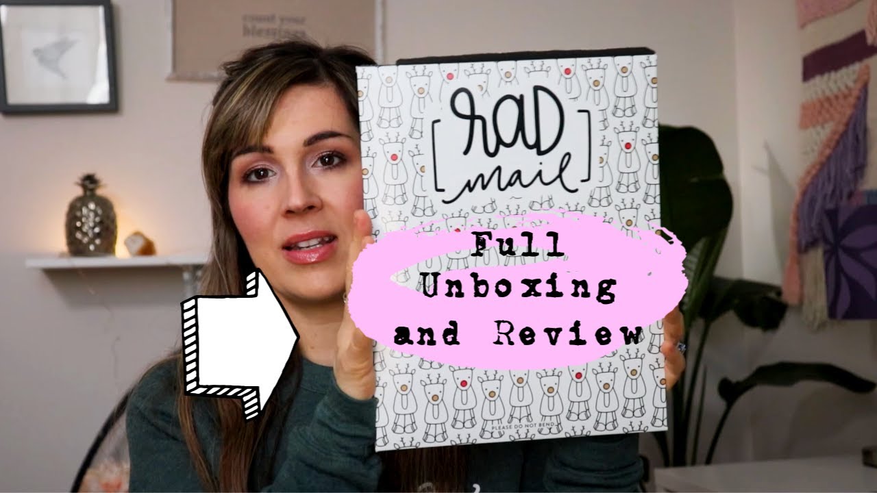 Rad and Happy Box review and Unboxing-December box |Who is it really for?