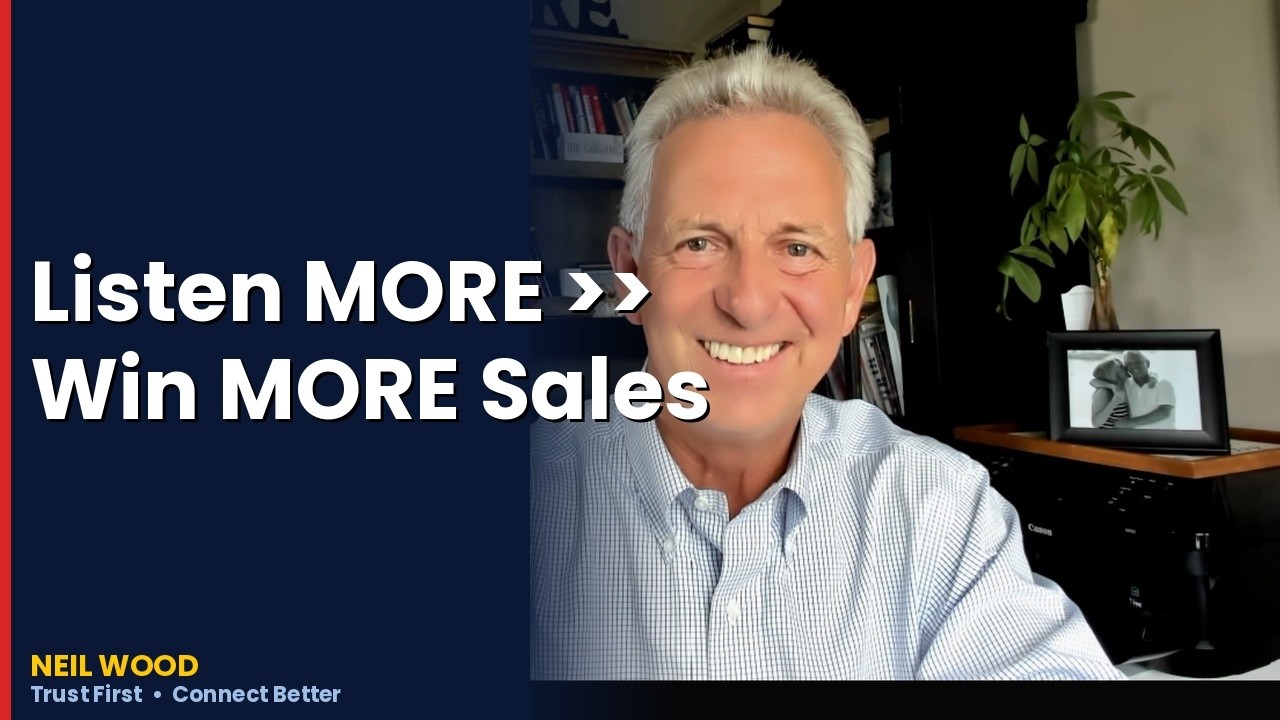 #2 The Power of Listening in Sales | Neil Wood Sales Training - YouTube