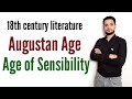 History of English Literature : Augustan Age & Age of Sensibility in Hindi