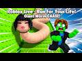 Roblox Live | Run For Your Life! Giant Worm CHASE!