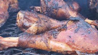 How To Smoke Turkey Legs/Wings Without Wrapping In Foil!