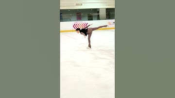 The change-edge camel spin into reverse camel combo! So rewarding to see the progress.#FigureSkating