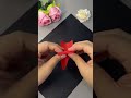 Fold the ribbon several times and twist it with a needle to make a beautiful flower. Come and ma