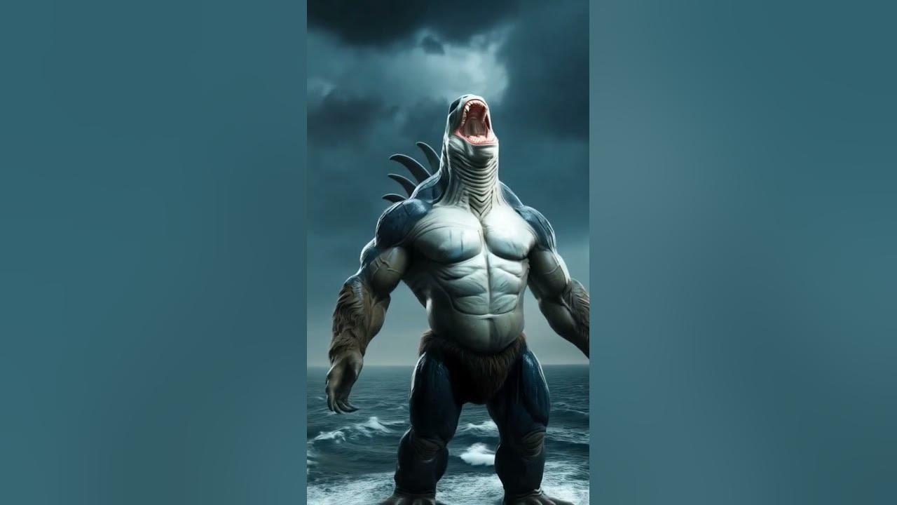 Incredible Animal Fusion - Kingkong + Shark #animalfusion #animals #animallife #hybrid #anmals