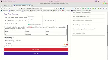 Microsoft word Formatting issue resolved for TinyMCE