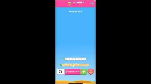 WordBrain 2 Summer Event Day 14 August 16 2023 Answers, Solutions and Walkthrough