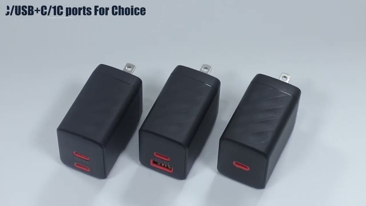 Dual fast charger: 65W + 45W for Phone&Laptop