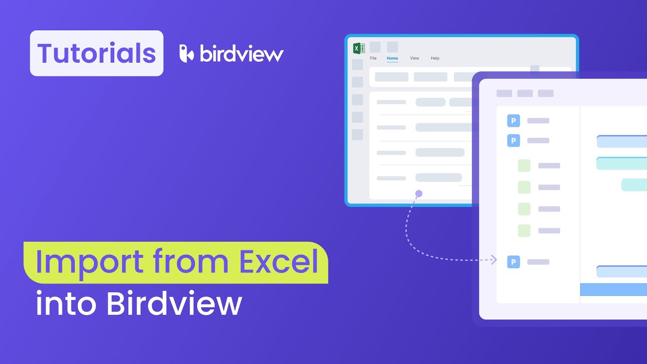 How to Import Tasks from Excel to Birdview | Birdview tutorial - YouTube