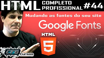 Como usar uma fonte diferente no HTML?