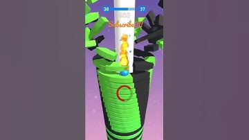 Stack Ball | Level 36 | Gameplay #stackball #alllevels #shorts #subscribe