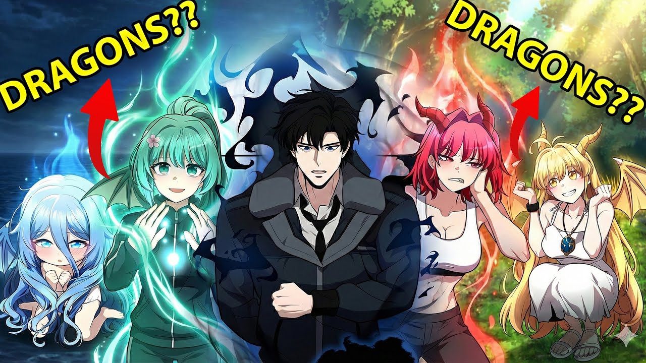 To save the world from destruction, he kidnapped the four dragons and protect them. |  Manhwa Recap