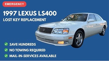 Lost Your Lexus LS400 Key? We can help!