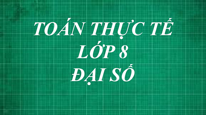 1 số bài toán thức tế lớp 8