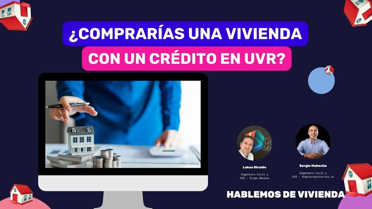 ¿Comprarías una vivienda con crédito en UVR? - YouTube