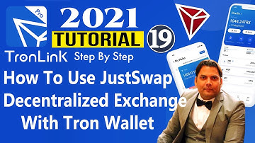 How To Use JustSwap Decentralized Exchange With Tron ( TRX ) Wallet