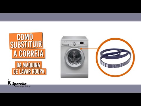 Vídeo: Como Substituir Uma Correia Em Uma Máquina De Lavar