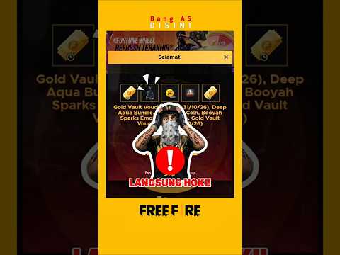 Spin Fortune Wheel Sebelum Event Berakhir #fortunewheel #bangas #eventffterbaru #freefireindonesia