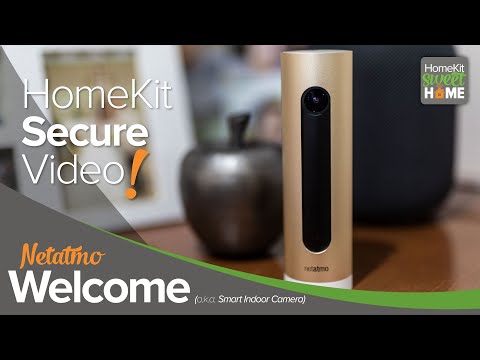 Netatmo Welcome Smart Indoor Camera now with HomeKit Secure Video!