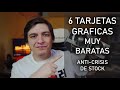 TOP 6: TARJETAS GRÁFICAS MUY BARATAS para 2021 QUE SI PUEDES COMPRAR | Alternativa a Crisis de Stock