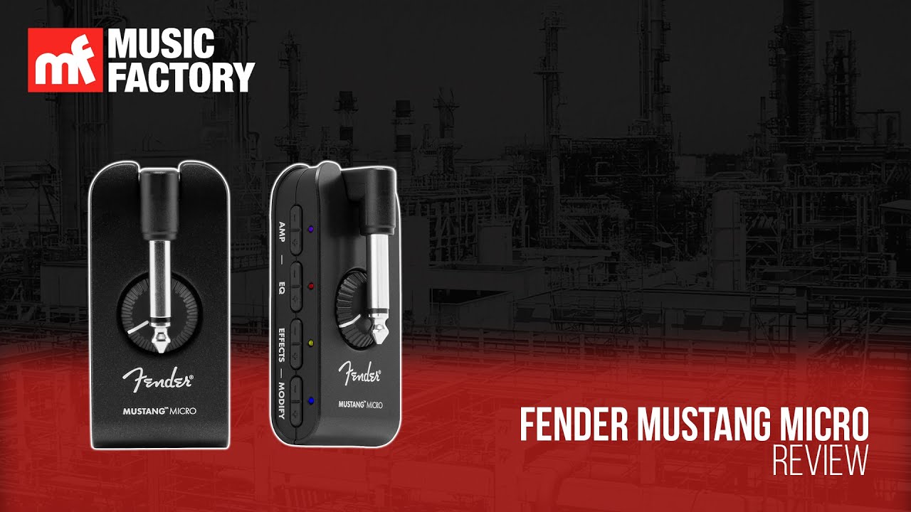Fender Mustang Micro Headphone Amplifier Review (Portuguese/English