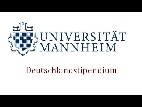 Deutschlandstipendium Universität Mannheim