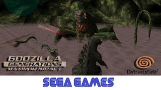 Godzilla Generations Maximum Impact - ゴジラ・ジェネレーションズ マキシマム・インパクト (Quick Gameplay) Dreamcast