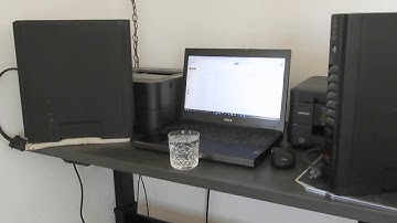 The VertDesk v3 under Load