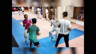 Интересные упражнения в каратэ / Many interesting karate trainings.