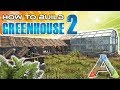 Greenhouse With Phiomia Pen How To Build | Ark Survival